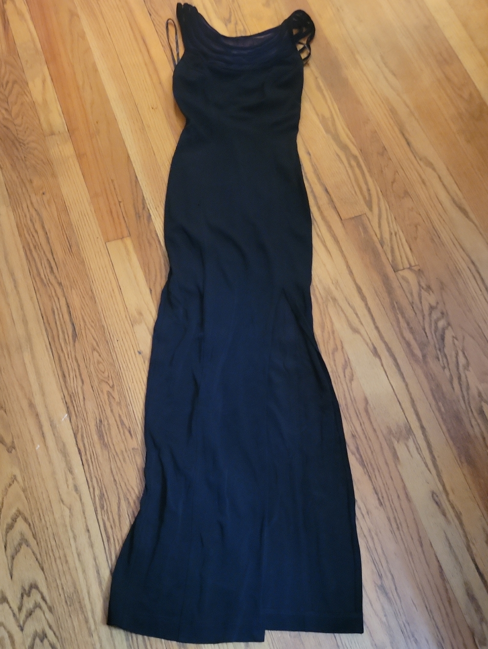 Tadashi Black Maxi Dress Formal